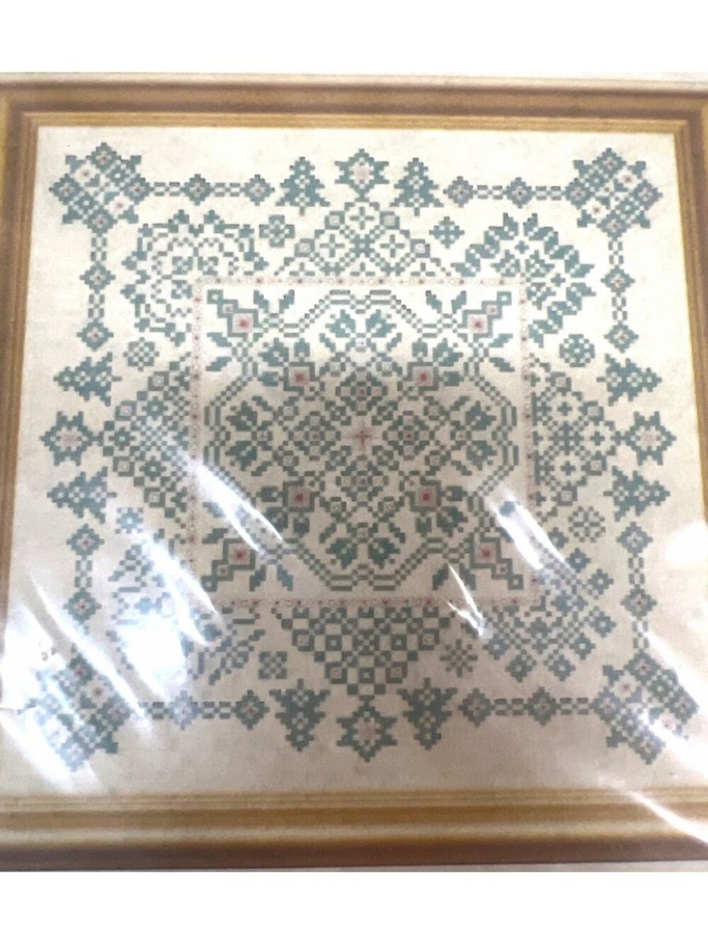 Years End Cross-Stitch Pattern By Papillon Creations Specialty Stitches Chart